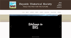 Desktop Screenshot of baysidehistorical.org